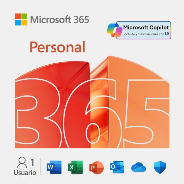 personal 365 Microsoft 365 Personal Suscripcion 12 Meses - Copilot