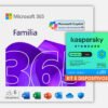 Familiar + Standard 5PC Ch Microsoft 365 Familiar Suscripcion 12 Meses + Kaspersky Standard 5 Dispositivos