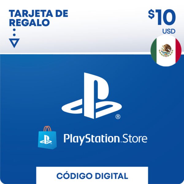 psn 10 mx ch Tarjeta PlayStation Psn Usd México