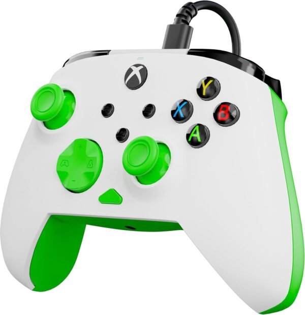 71coS9gu9sL._AC_SL1500_ Control Alambrico Turtle Beach Para Xbox Series Rematch Core Blanco Verde