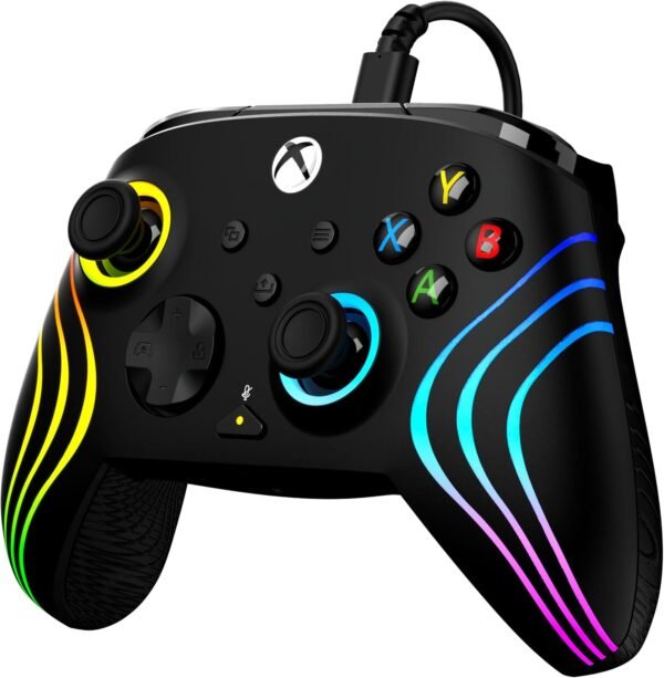 71wyeQyA0gL._AC_SL1500_ Control Alambrico Turtle Beach Afterglow Wave Black - RGB Para Xbox Series