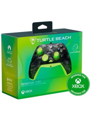 840454400021-2-17546790129134 Control Alambrico Turtle Beach Para Xbox Series Rematch Core Ghost Black Camo/Yellow