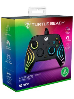 840454400069-3-17671468317865 Control Alambrico Turtle Beach Afterglow Wave Black - RGB Para Xbox Series