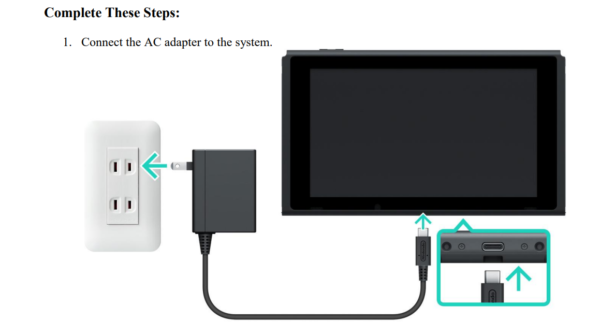 Cargador Para Nintendo Switch Adaptador Ac - Japon