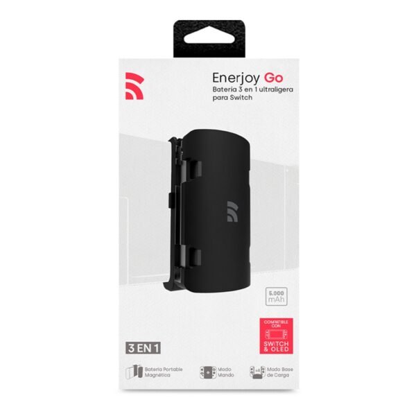 1200ftw-100211892-5 Remotto Batería Recargable para Nintendo Switch 3 en 1 Enerjoy Go