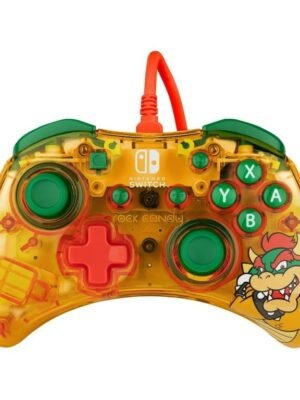 3c97df23-3e0b-4aba-a584-b76d8e77 Control Pdp Alambrico Para Nintendo Rock Candy Bowser