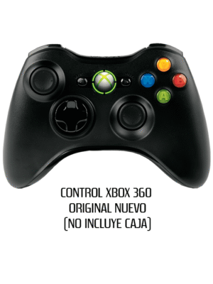 60359173ea877_360-1png Control Inalámbrico Microsoft Xbox 360 Black - Nuevo (sin caja)