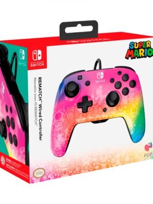 708056069728-control-star-spectrum-nsw-pdp4 Control Pdp Alambrico Para Nintendo Mario Super Star Spectrum