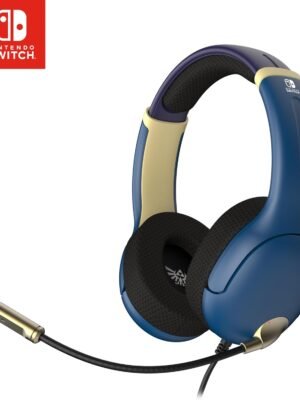 714G0EOfMwL._AC_SL1500_ Diadema Alambrica Nintendo Switch PDP Legend of Zelda Hyrule Blue