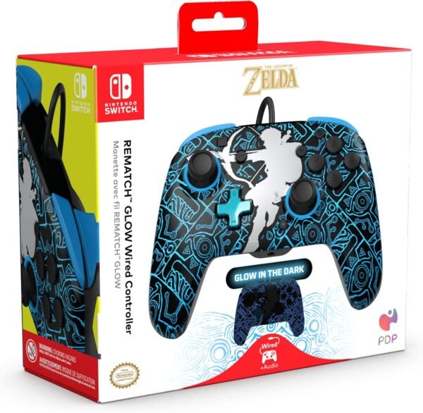 Control Pdp  Alambrico Rematch Para Nintendo Sheikah Shoot