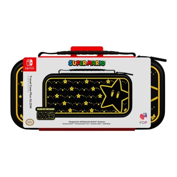 EstuchedeViajePDPNintendoSwitchT Estuche de viaje para Nintendo Switch Glow - Super Star