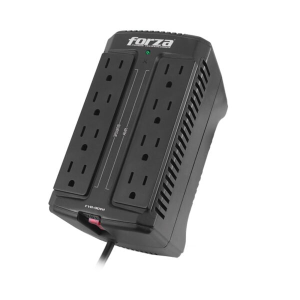 Regulador De Voltaje 8 Contactos Forza Fvr-901m 450 Watts