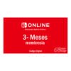Nintendo 3 meses Nintendo Online 3 Meses México - Codigo Digital