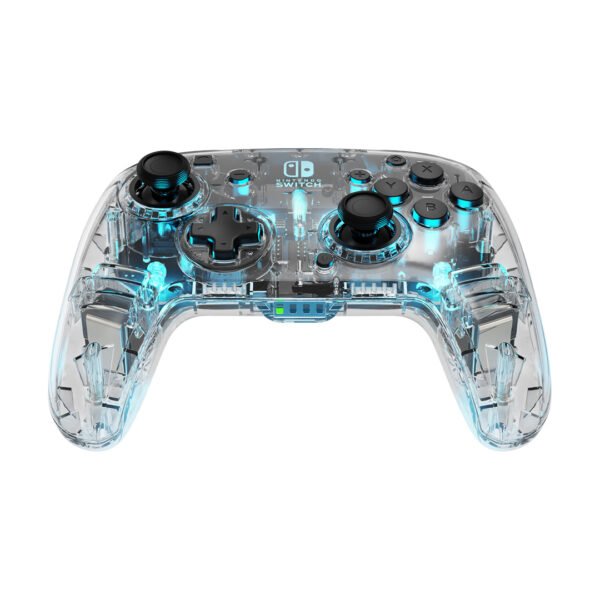 after 5 Control PDP Afterglow Inalambrico Transparente - Nintendo Switch