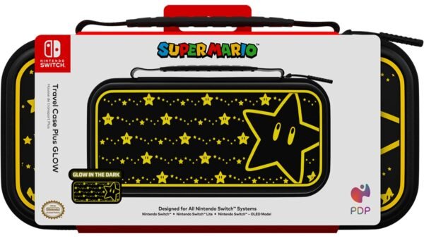 case super star (1) Estuche de viaje para Nintendo Switch Glow - Super Star