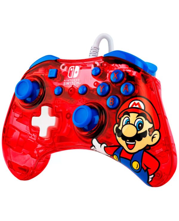 Control Pdp Alambrico Para Nintendo Rock Candy Mario