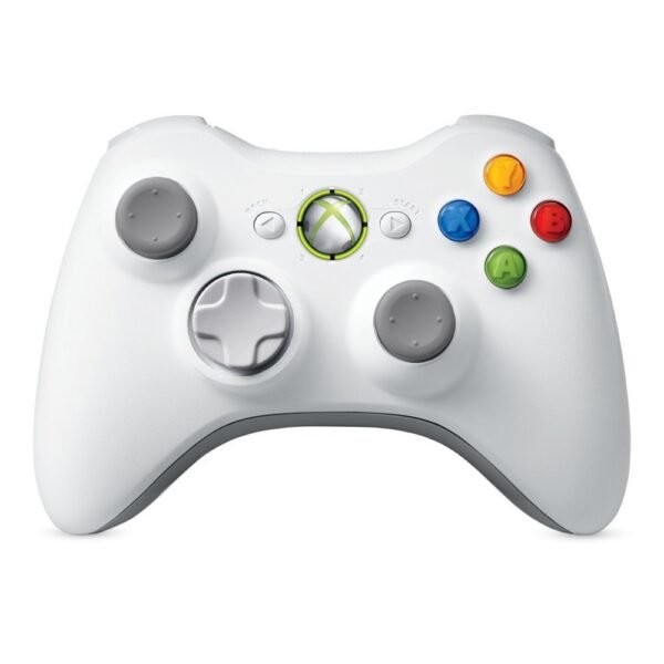 Version 1.0.0 Control Inalámbrico Microsoft Xbox 360 Blanco - Nuevo (sin caja)