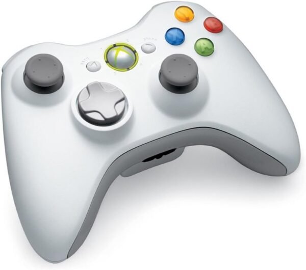 51HqxHQ53qL._AC_SL1000_ Control Inalámbrico Microsoft Xbox 360 Blanco - Nuevo (sin caja)
