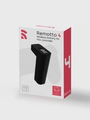 Version 1.0.0 Remotto Batería Recargable para Playstation 4