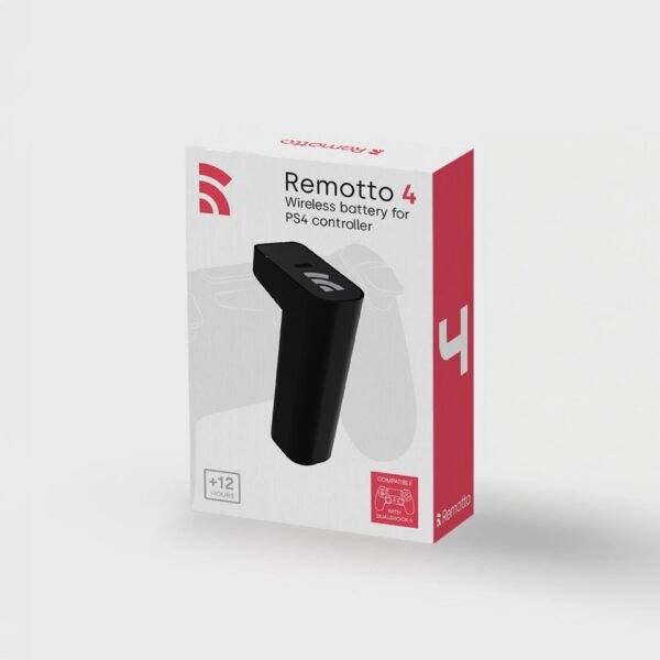 Version 1.0.0 Remotto Batería Recargable para Playstation 4