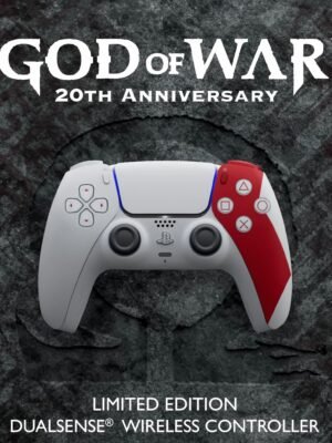 LXHatEAWMpvzktv3GFC7kb Control Inalámbrico PlayStation 5 - God Of War 20th Aniversario