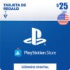 Tarjeta Regalo Playstation - 25 Usd Region USA Americana