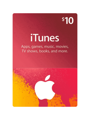 10 usd Tarjeta Regalo iTunes - 10 Usd Region USA Americana