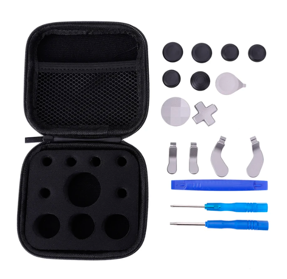 14 plata Accesorios para Control Xbox Elite Series Core 2 - Kit Plateado