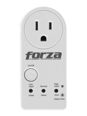 Protector de voltaje Forza 900J/1800W - giro de 350° Zion